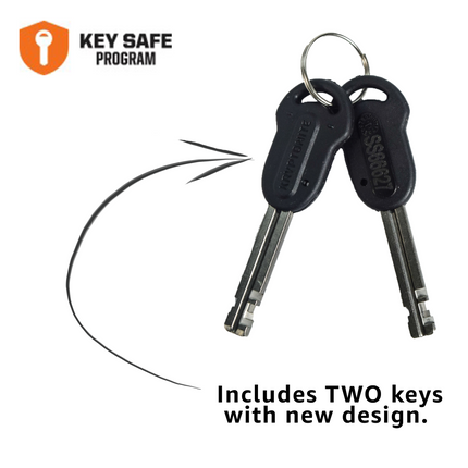 Kryptonite 001874 KryptoLok Series 2 912 Integrated Bike Chain 4'