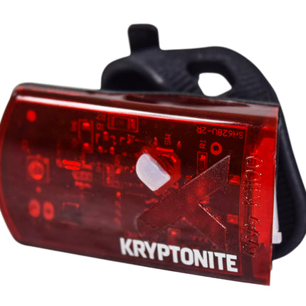 Kryptonite Pulsar F-65 Lumen Front with R-14 Lumen Rear Bicycle Light Combo