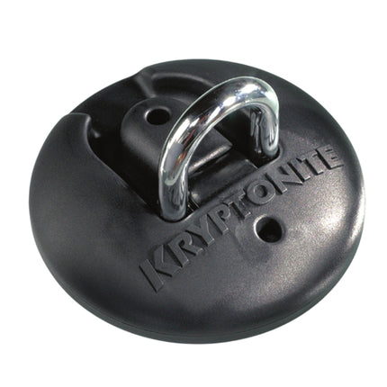 Kryptonite Stronghold with 1213 4.25 ft NY Noose w/ EV series 4 Disc Lock, 4.25 ft Long 14 mm Steel Chain & Disc Lock with Keys and Permanent Locking Point to Keep Bicycles; E-Bikes; Scooters Safe