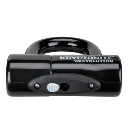 Kryptonite Evolution Disc Lock (999607), 14mm Heavy Duty Black Bike Bicycle Lock - KryptoFlex 710 Double Loop 7 ft. Long Cable for Use With All Kryptonite U-Locks, Disc Locks, and Padlocks