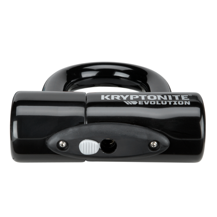 Kryptonite Evolution Disc Lock (999607), 14mm Heavy Duty Black Bike Bicycle Lock - KryptoFlex 410 Double Loop 4 ft. Long Cable for Use With All Kryptonite U-Locks, Disc Locks, and Padlocks