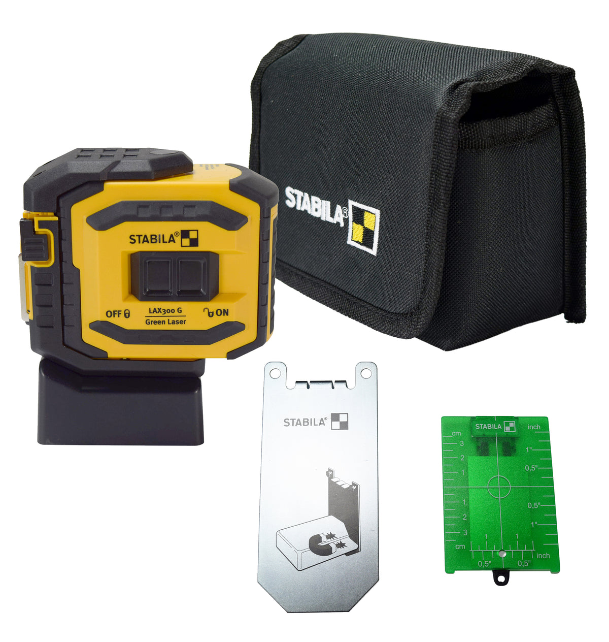 Stabila 03185 LAX 300 G Crosslines & Plumb Dots Laser