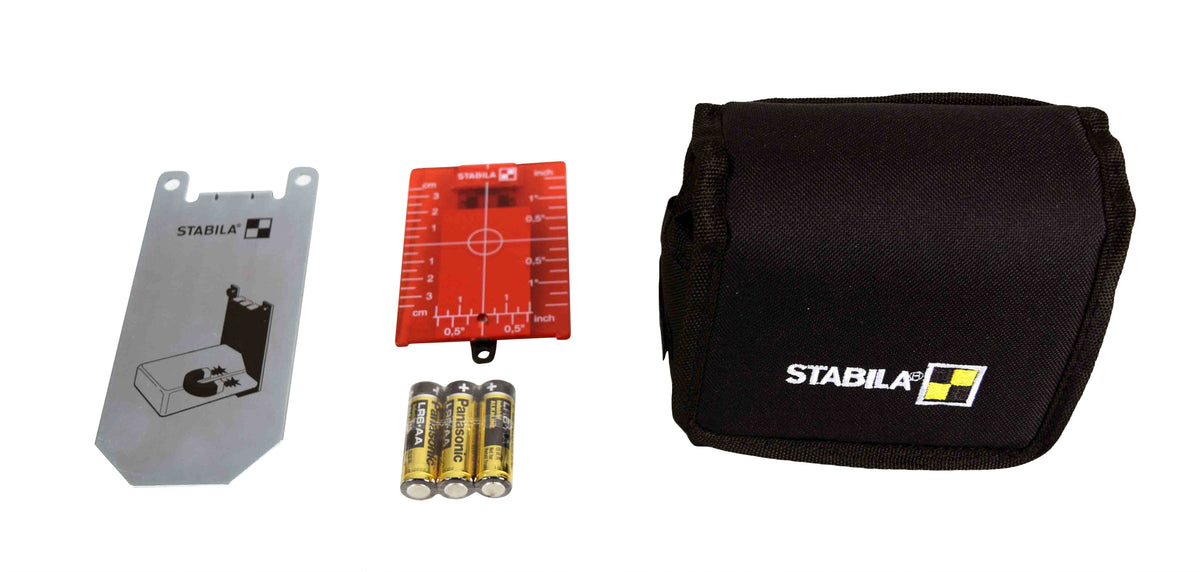 5p Point Machine Stabila 03165 LA-5P 5-Point/Dot 60-Foot Range Self-Leveling Green Beam ...