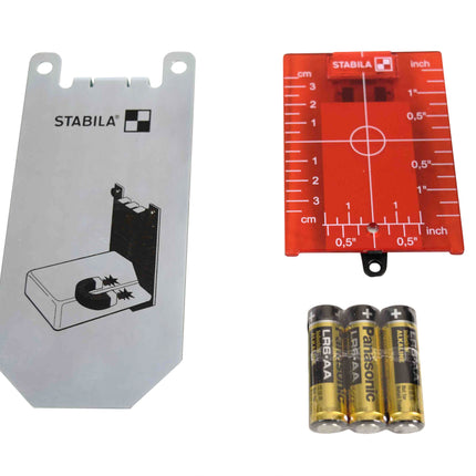 Stabila 03165 LA-5P 5-Point/Dot 60-Foot Range Self-Leveling Green Beam Laser Level