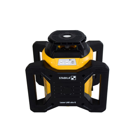 Stabila 04500 LAR 160 G Green Rotation Self-Leveling Laser Kit Interior and Exterior with Tripod & Grade Rod
