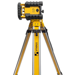 Stabila LAR350 Fully Self-Leveling Rotary Laser 9-piece Kit Interior/Exterior Horizontal, Vertical Levelling, Dual-Slope, Section Mode, LED Assist, Manual Alignment, Motion Control and Plumb Lines