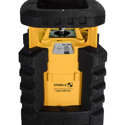 Stabila 05820 LAR300 Exterior Rotary Laser Set w/Receiver, Tripod, Grade Rod, Case