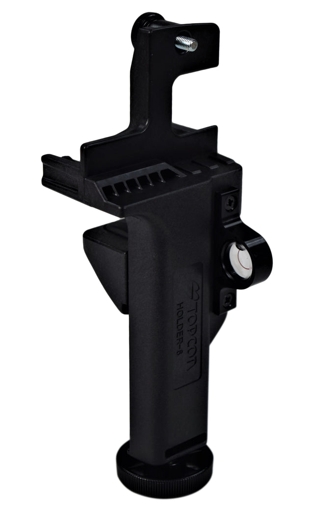 Topcon 312890112 Holder 6 Sensor Holder Bracket for LS-80A, LS-80B, LS-80G, LS-80L & LS-B10 Laser Receivers - Static Thread Clamp with Built-in Bubble Vial