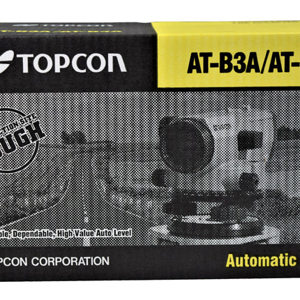 Topcon AT-B4A Heavy Duty 24X Automatic Optical Automatic Level Kit