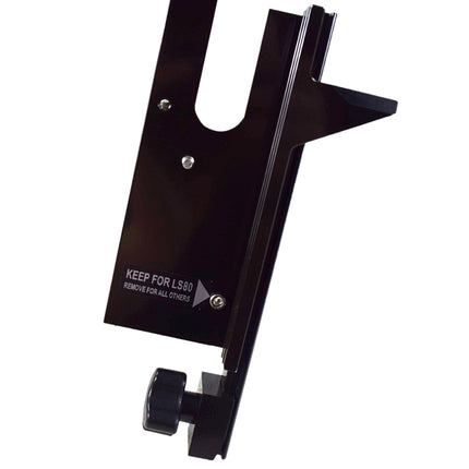 Topcon B1-LS70-80 Laserline Detector Black Anodized Aluminum Brackets for Topcon LS-30, LS-50, LS-70, LS-80 Series Laser Receivers - Sliding Mount for Direct Elevation Grade Rods