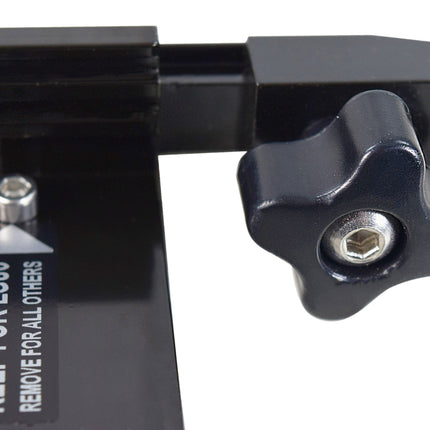 Topcon B1-LS70-80 Laserline Detector Black Anodized Aluminum Brackets for Topcon LS-30, LS-50, LS-70, LS-80 Series Laser Receivers - Sliding Mount for Direct Elevation Grade Rods