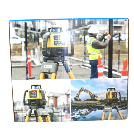 Topcon RL-H5A Horizontal Self-Leveling Rotary Laser Level Kit- LS-80X Receiver, Rechargeable NiMH Battery, and Charger  2600ft Range, ±1/16" Accuracy at 100ft, IP66 Rated for Construction, Grading & Excavating