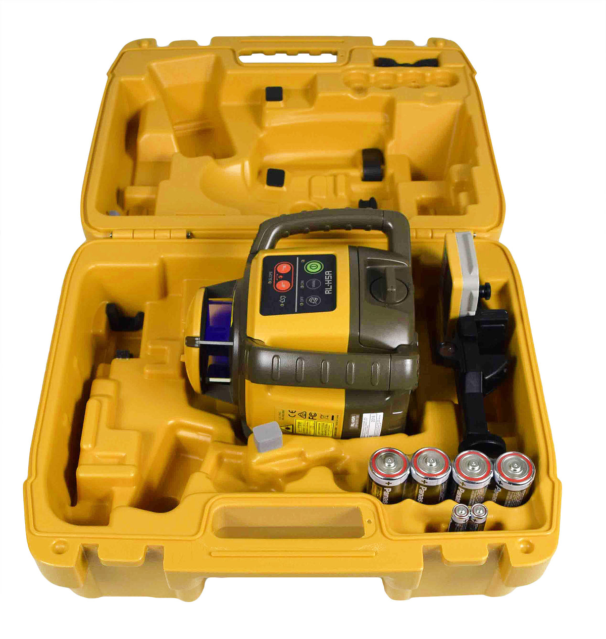Topcon 1021200-07 RL-H5A Horizontal Self-Leveling Rotary Laser LS-80X Receiver