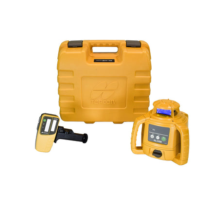 Topcon RL-H5B Self-Leveling Horizontal Rotary Laser Level Kit- LS-80L Receiver, Holder & Case-1300 ft(400m) Range, ±20 Arc Second Accuracy, IP66 Dust/Water Resistant/Construction, Grading, Excavating