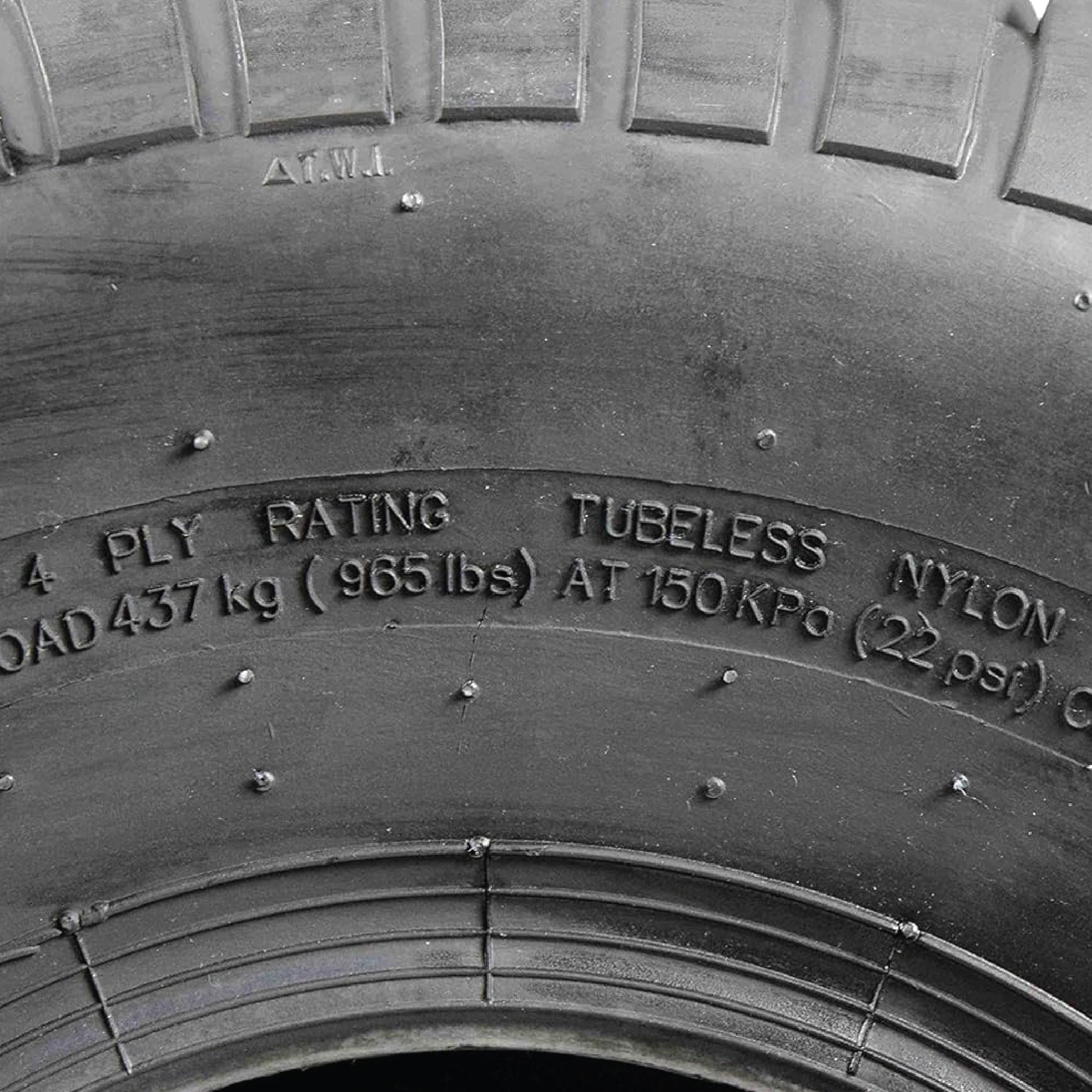 MASSFX 20x8-8 Turf Tire for golf carts and lawn mowers 4-Ply (2 Pack)