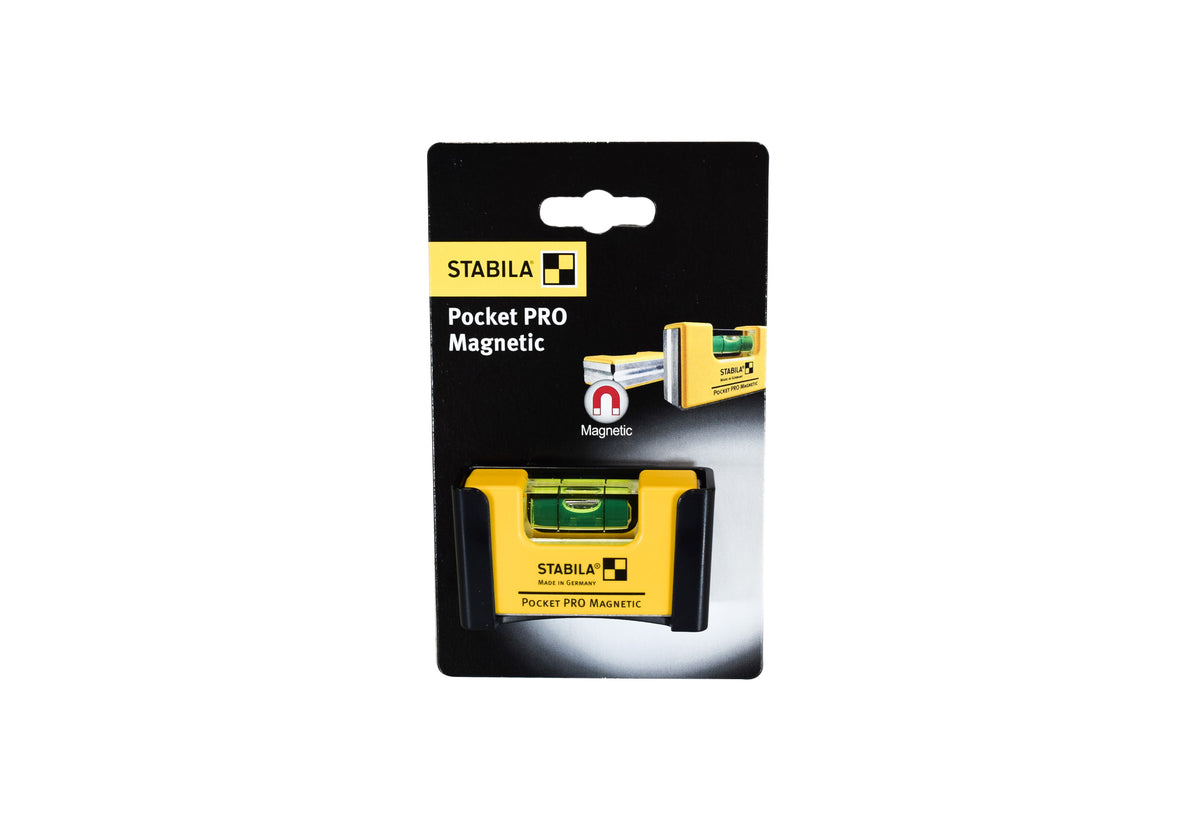 Stabila 11901 Magnetic Pocket Level PRO with V Groove Magnet