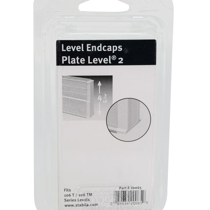 Stabila 20065 Type 106T Shock-absorbing/Anti-Slip Plate Level II End Caps