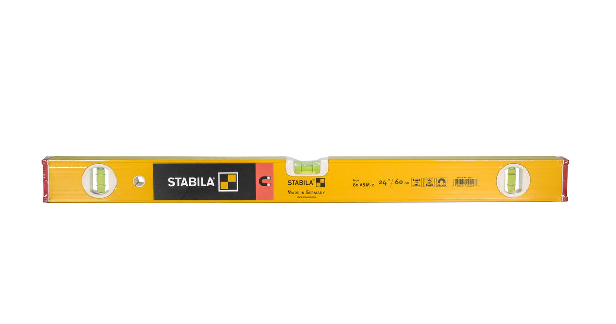 Stabila 29224 24" Type 80A-2M Magnetic Level