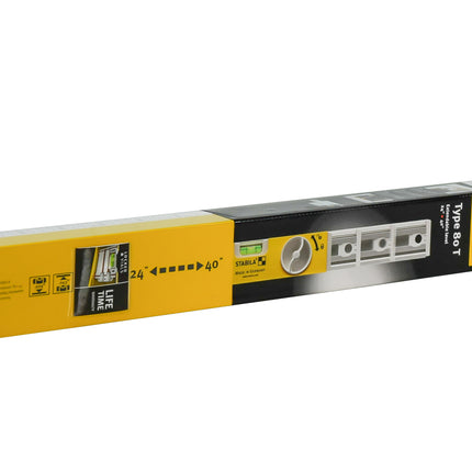Stabila 29441 25 Inch - 41 Inch Type 80 T Extendable Spirit Level