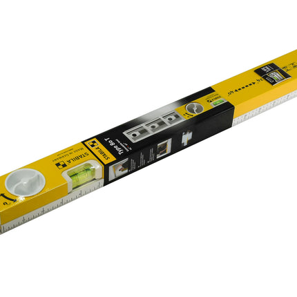 Stabila 29441 25 Inch - 41 Inch Type 80 T Extendable Spirit Level