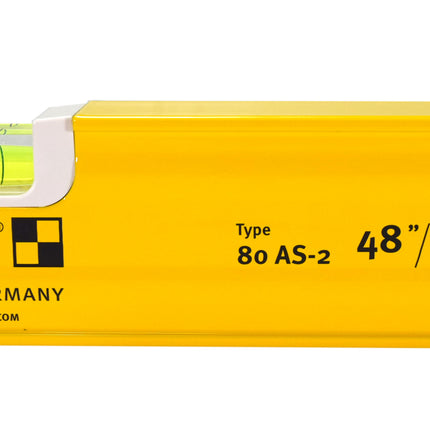 Stabila 29840 PRO SET 80 AS Spirit Levels, 48-inch, 24-inch , 12-inch with Carrying Case
