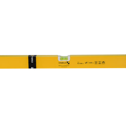 Stabila 29940 Magnetic Level Set 48", 24", & 12" 80AS-M with Carrying Case
