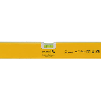 Stabila 29940 Magnetic Level Set 48", 24", & 12" 80AS-M with Carrying Case