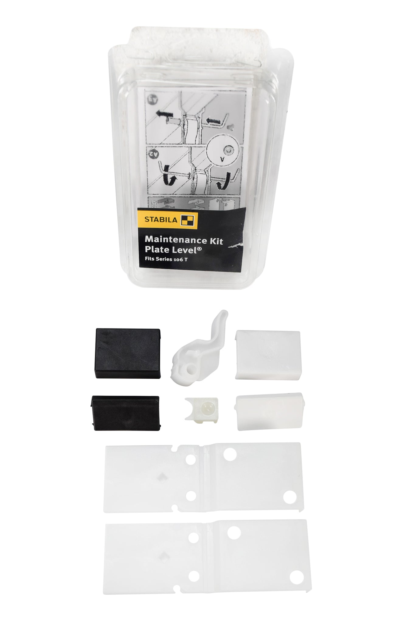Stabila 33000 Series 106 T  4.75" x 2.75" x 1.25" Maintenance Kit Plate Levels