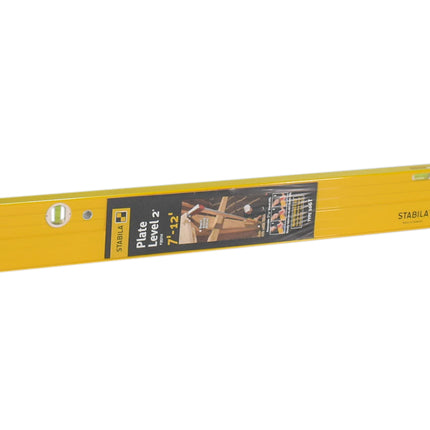 Stabila 35712 Type 106T 84-Inch Extendable Plate Level with Hang Hole