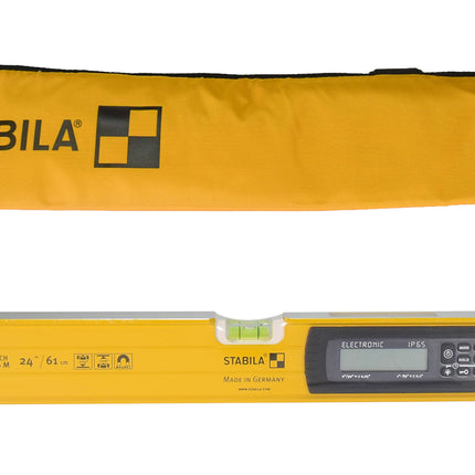Stabila 36520 Type 96M-2 Magnetic 24” Digital Tech Level with Padded Case