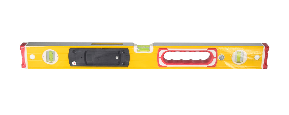 Stabila 36524 Type 196-2 24-inch Yellow/Red Digital Tech Aluminum Level w/ Case