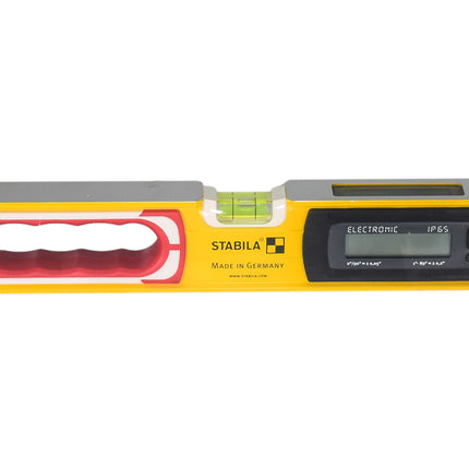 Stabila 36524 Type 196-2 24-inch Yellow/Red Digital Tech Aluminum Level w/ Case