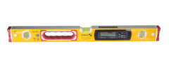 Stabila 36524 Type 196-2 24-inch Yellow/Red Digital Tech Aluminum Level w/ Case