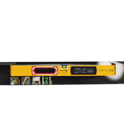 Stabila 36548 Type 196-2 48-inch  Yellow/Red Digital Tech Aluminum Level with Case