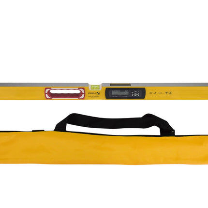 Stabila 36548 Type 196-2 48-inch  Yellow/Red Digital Tech Aluminum Level with Case