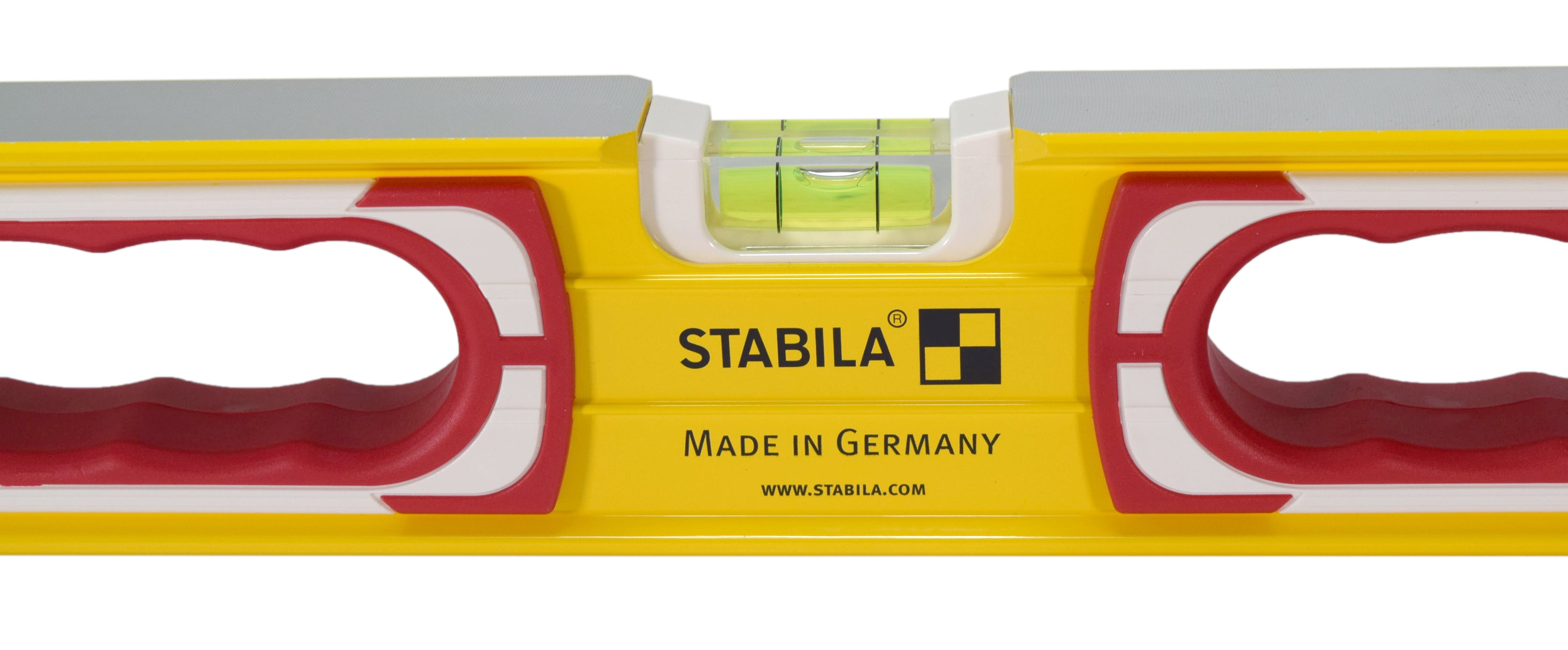 Stabila 37424 24" Heavy Duty Aluminum Builders Level with Shock Absorbing Caps