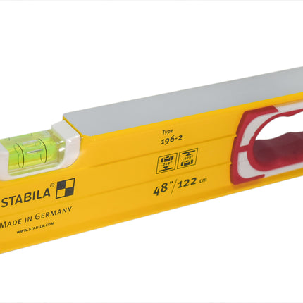 Stabila 37448 48-Inch Builders Level, Accuracy Certified Professional Level