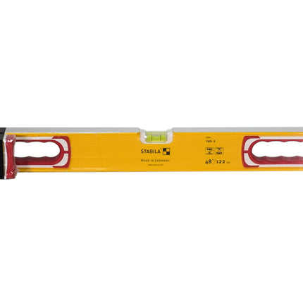 Stabila 37816 48-Inch and 16-Inch Aluminum Box Beam Level Set