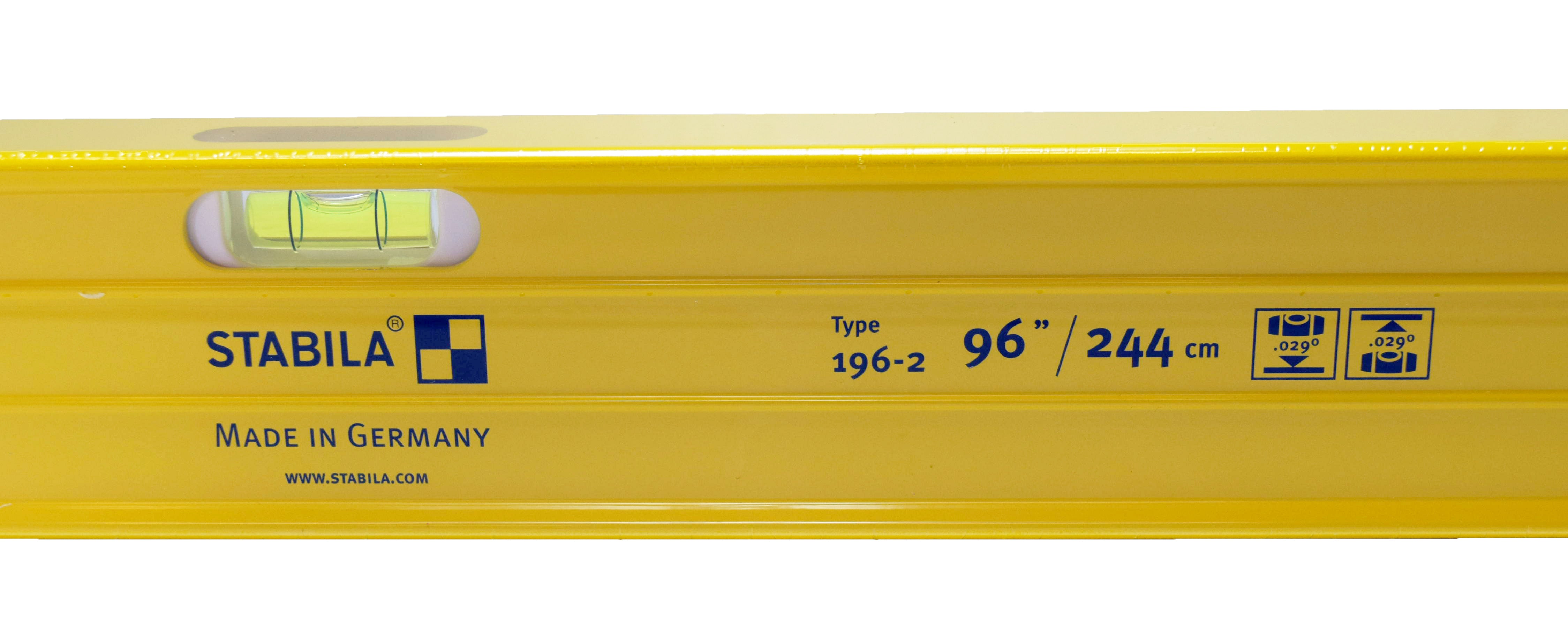 Stabila  37896 96" & 48" Non Magnetic Framer Level Set