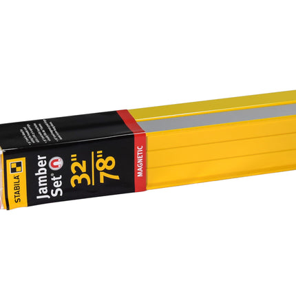 Stabila 38532 Magnetic Jamber Set (38678-78-Inch & 38632-32-Inch), High Strength Frame, Accuracy Certified Professional Level