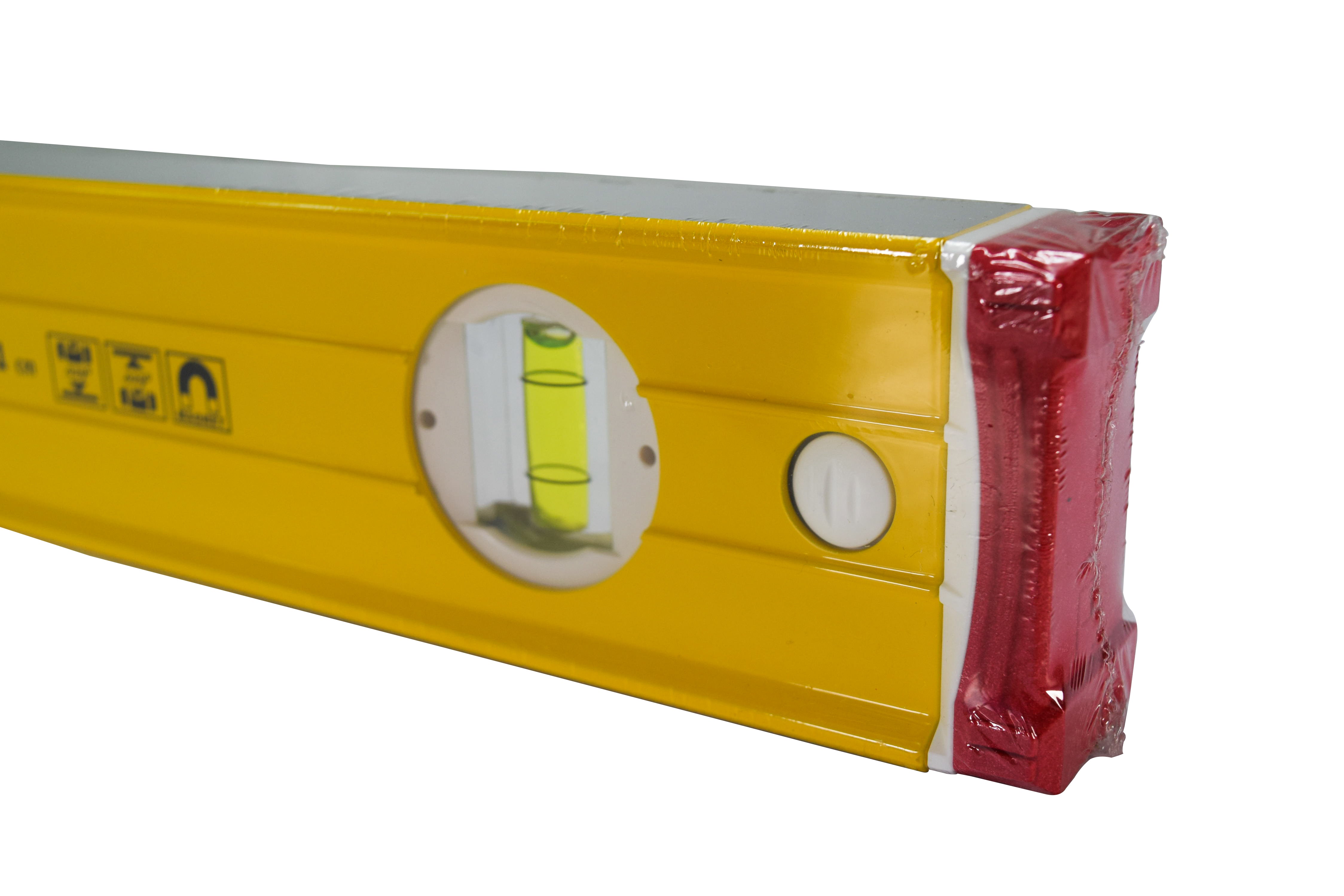Stabila 38624 24" Extra Rigid Yellow Magnetic Level w/ Reinforcing Ribs