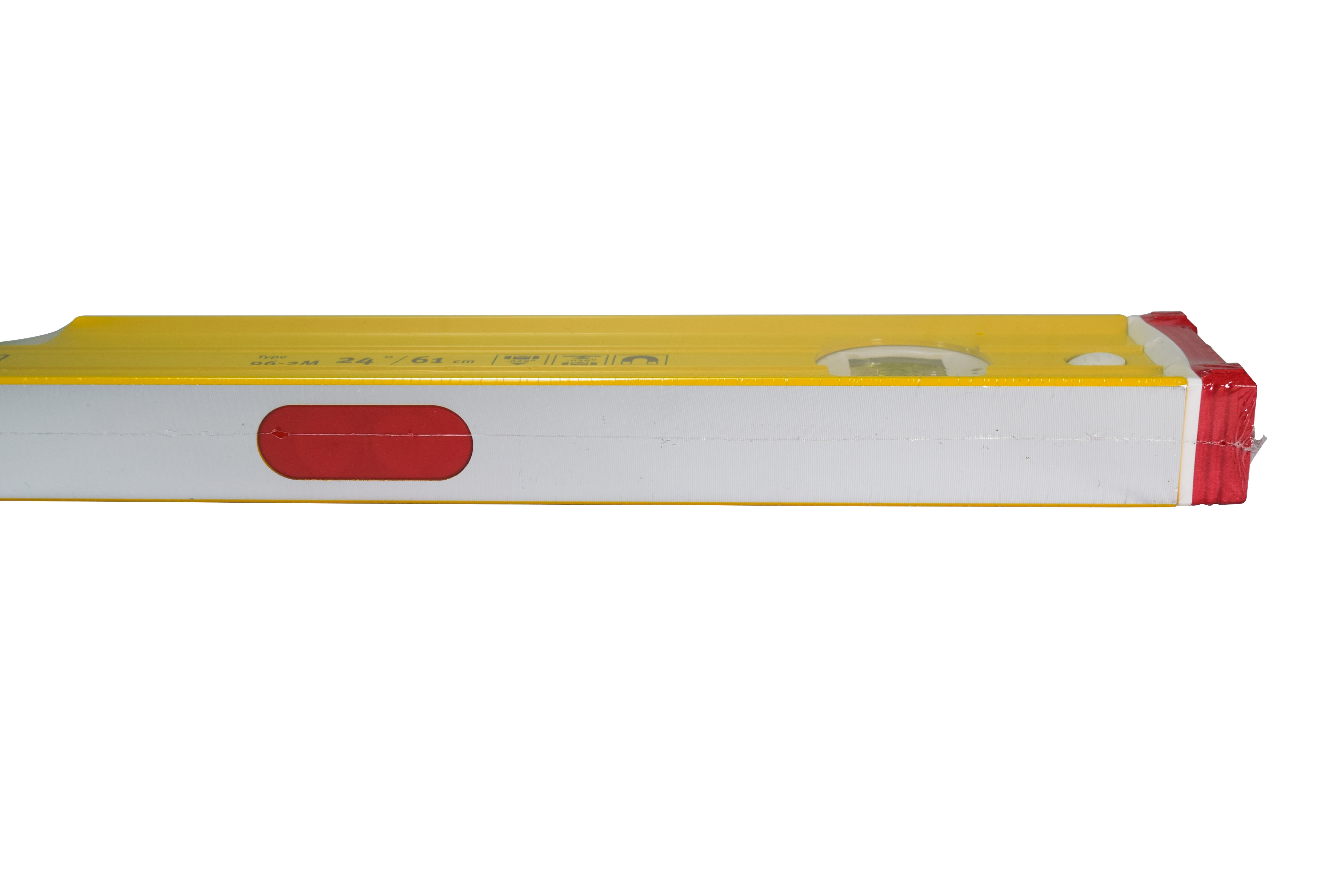 Stabila 38624 24" Extra Rigid Yellow Magnetic Level w/ Reinforcing Ribs