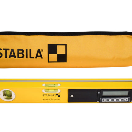 Stabila 39018 TECH 700 18" Digital Angle Finder, Spirit Level and Bevel Gauge