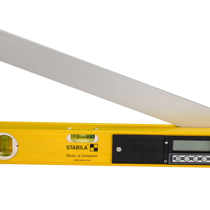 Stabila 39018 TECH 700 18" Digital Angle Finder, Spirit Level and Bevel Gauge
