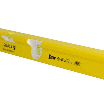Stabila 41048 Heavy Duty Type 300 R 48" Yellow Aluminum Beam Level