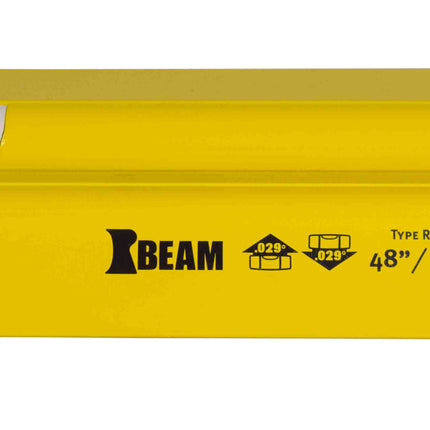 Stabila 41048 Heavy Duty Type 300 R 48" Yellow Aluminum Beam Level