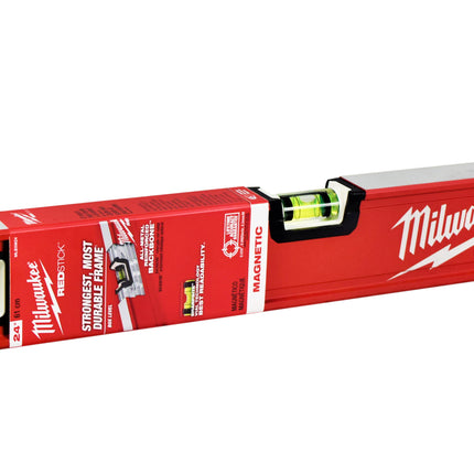 Milwaukee Electric Tool MLBXM24 Electric Magnetic Box Level