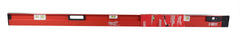 Milwaukee MLXP712 78" - 144" REDSTICK Expandable 3-Vial Aluminum Plate Level