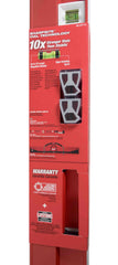 Milwaukee MLXP712 78" - 144" REDSTICK Expandable 3-Vial Aluminum Plate Level