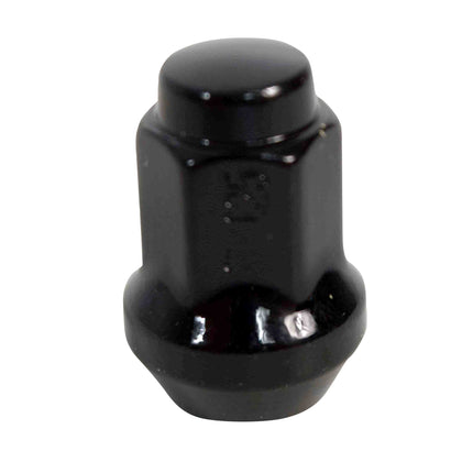 MASSFX 16-Pack Durable Black 14mm Hex Lug Nuts, 28mm Length, & 10x1.25 Thread